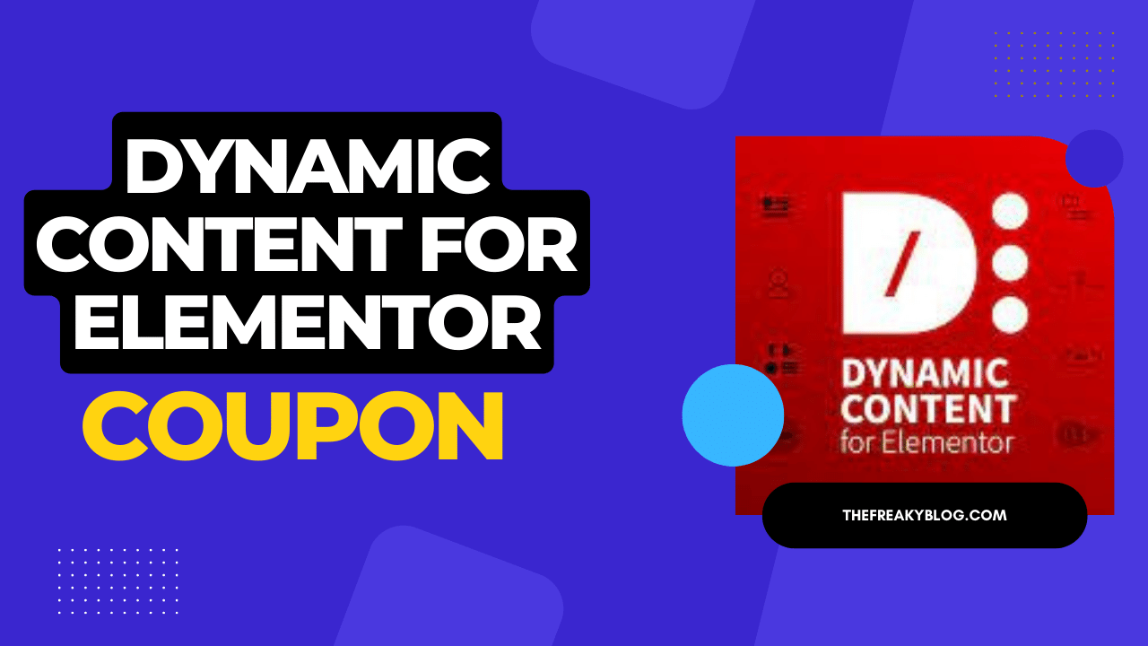 Dynamic Content for Elementor 2024: [10% OFF] 1