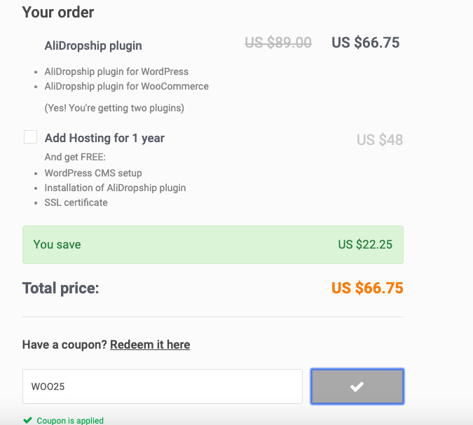 Alidropship Coupon Codes 2020