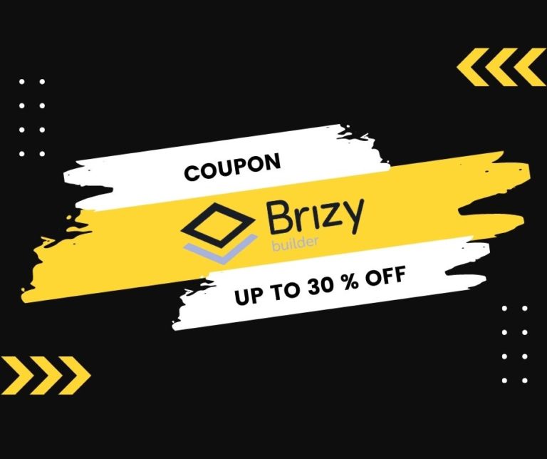 Brizy Coupon 2022: 20% OFF