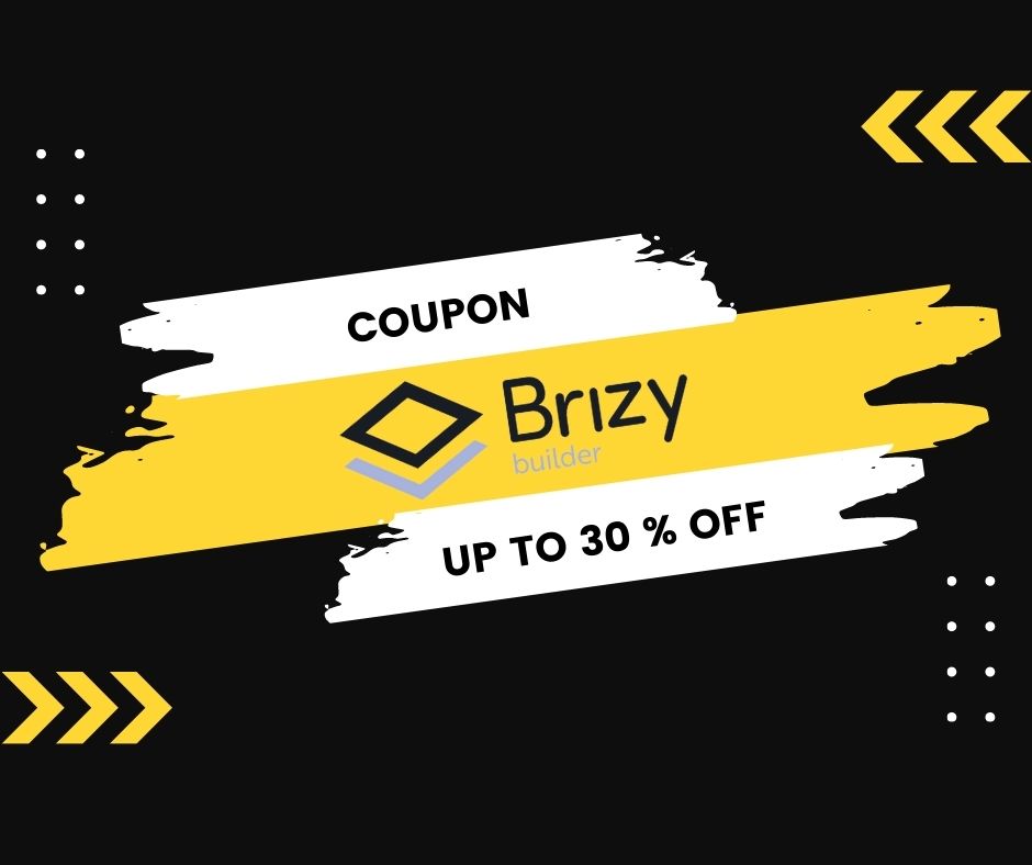 Brizy Coupon 2022: 20% OFF Black Friday 1