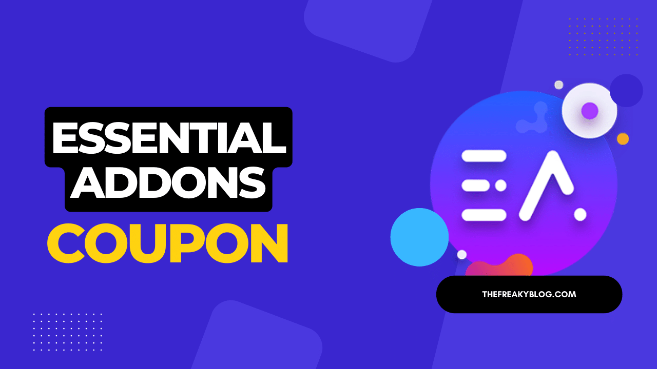 Essential Addons For Elementor Coupon 2024: [40% off] 1
