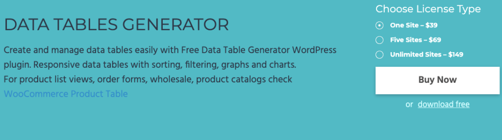 Best Wordpress Table Plugins 9