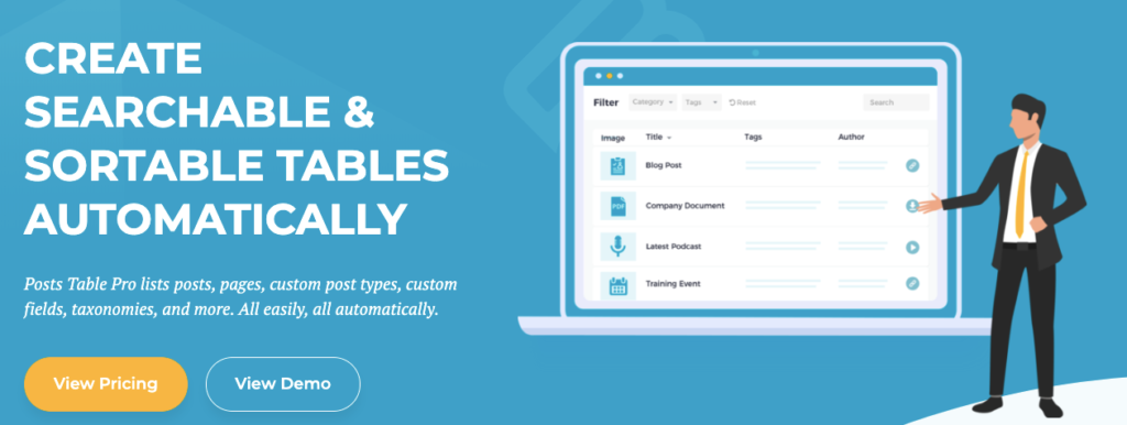 Best Wordpress Table Plugins 10