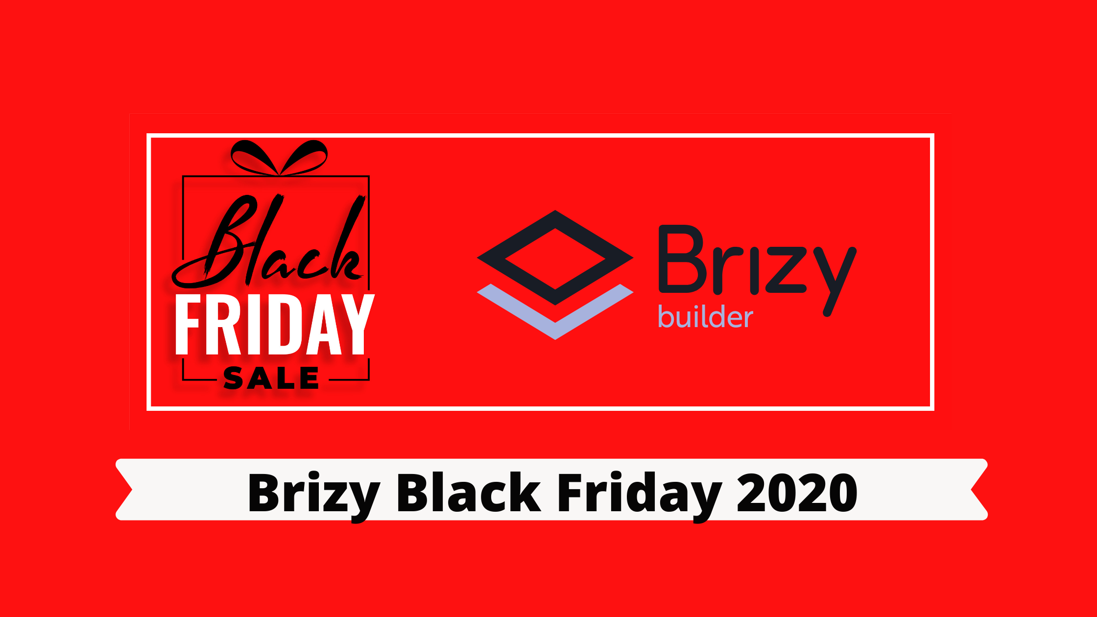Brizy Black Friday 2022: [30% OFF] on Yearly Plans 12